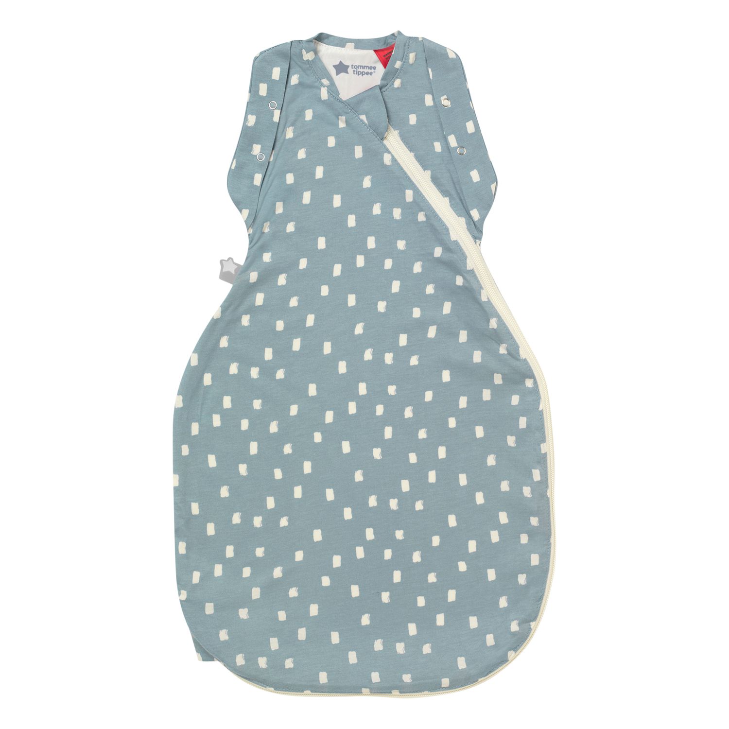 Gro υπνόσακος swaddle bag φθινοπωρινός/ανοιξιάτικος 1.0 tog navy speck 3-6 μηνών - The Gro Company