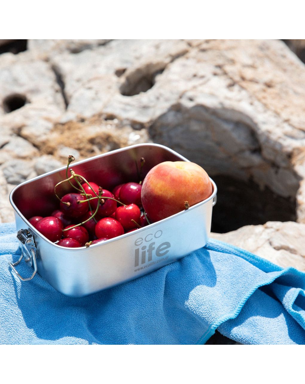 Ecolife ανοξείδωτο φαγητοδοχείο μονού τοιχώματος 1000ml 33-fc-9085 - Ecolife