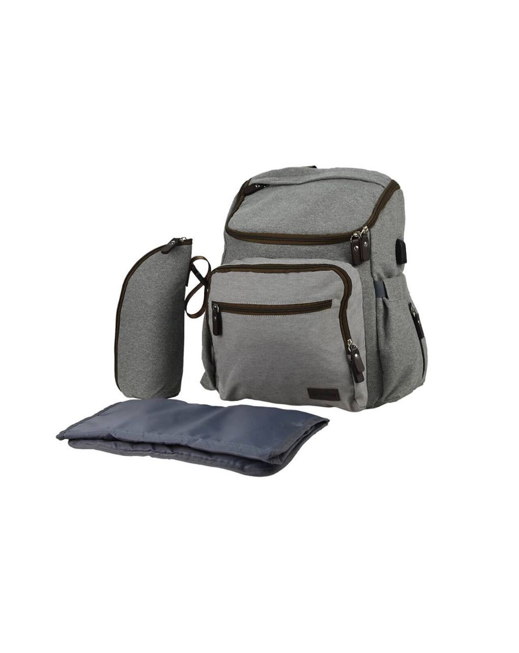 Bebe stars τσάντα πλάτης – αλλαξιέρα με usb pure 590-182 - Bebe Stars