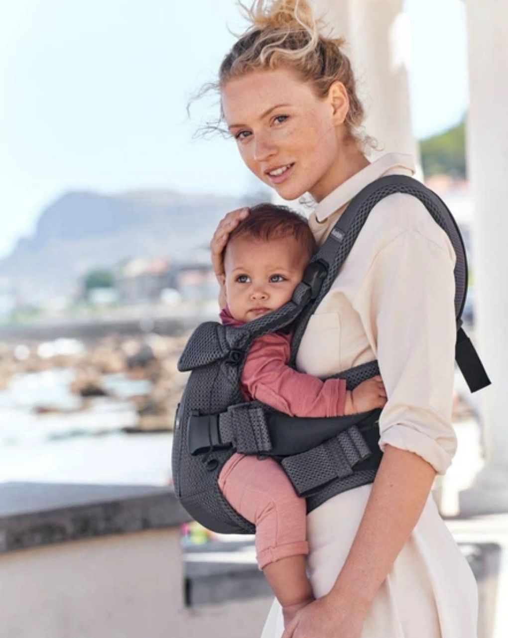 Babybjörn μάρσιπος one air 3d mesh anthracite 098013 - Baby Bjorn
