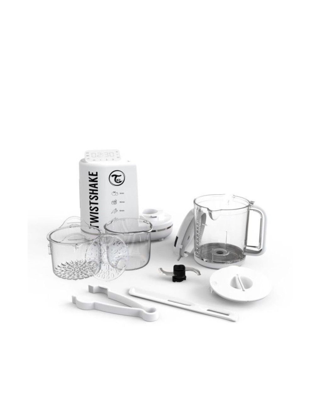 Twistshake παρασκευαστής βρεφικής τροφής 6 σε 1 white 32-08-78524 - Twistshake