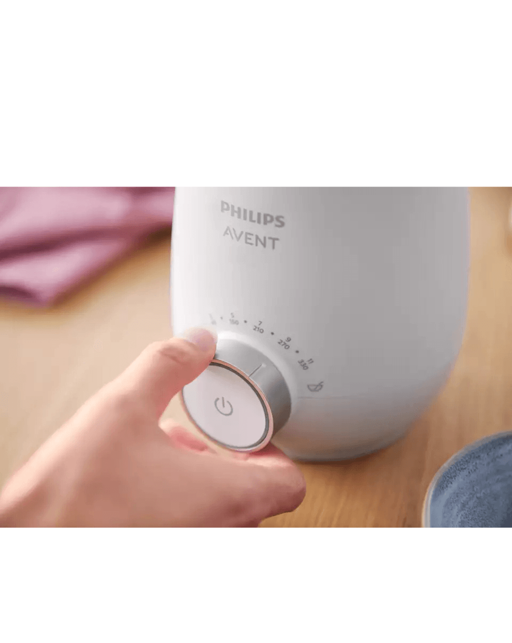 Philips avent γρήγορος ηλεκτρικός θερμαντήρας μπιμπερό & βρεφικής τροφής scf355/09 - Philips Avent