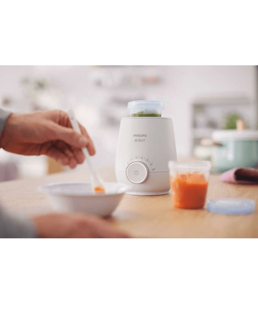 Philips avent γρήγορος ηλεκτρικός θερμαντήρας μπιμπερό & βρεφικής τροφής scf355/09 - Philips Avent