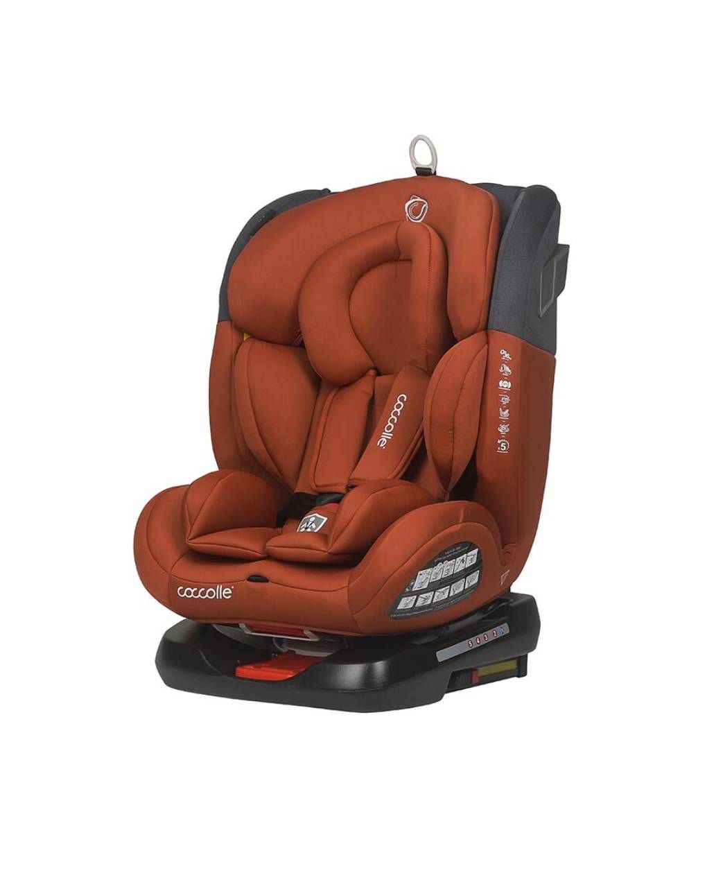 Coccolle κάθισμα αυτοκινήτου atira i-size isofix (40-150cm) cinnamon brown - Coccolle