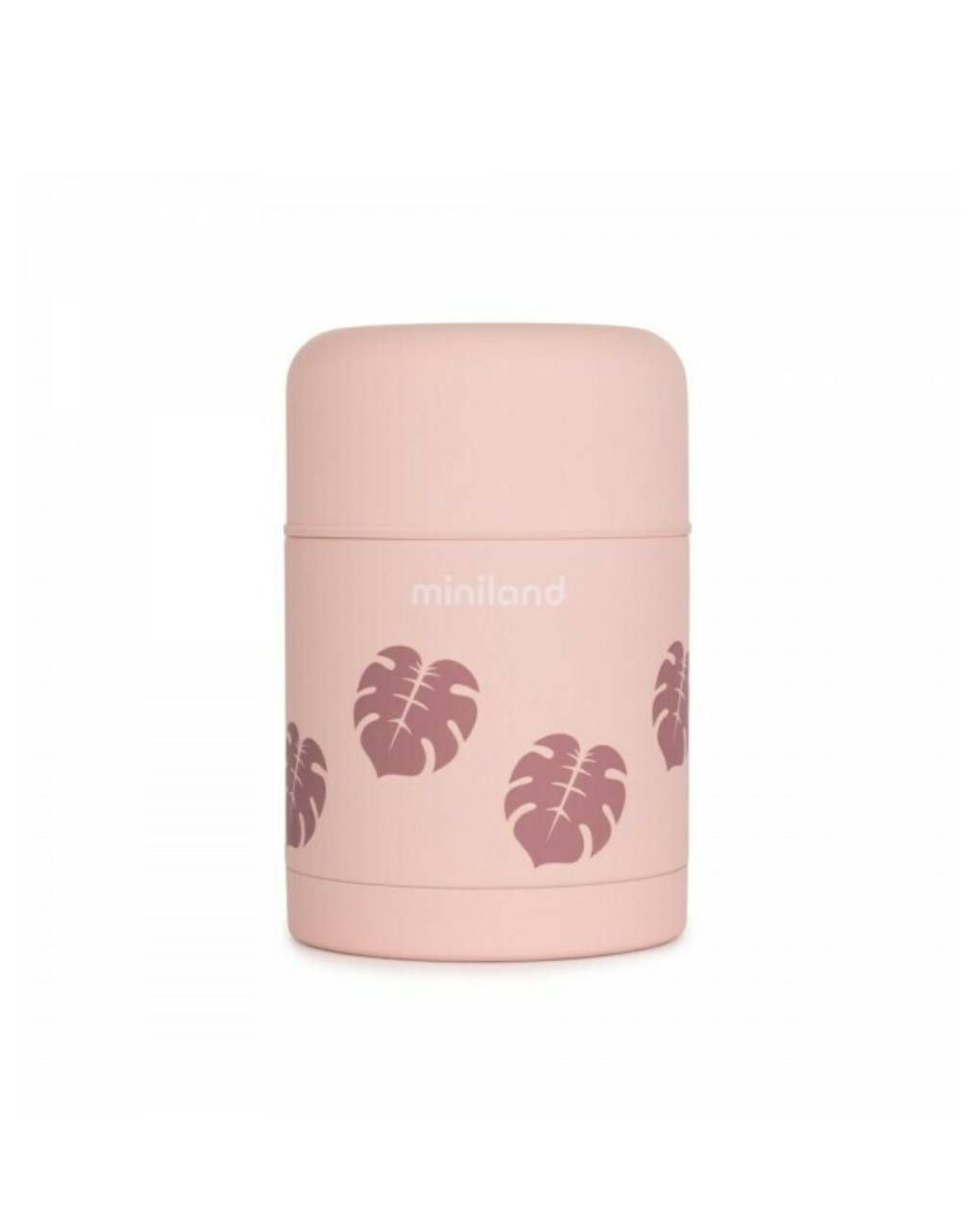 Miniland ανοξείδωτος θερμός φαγητού 600ml terra leaves ml89446 - Miniland