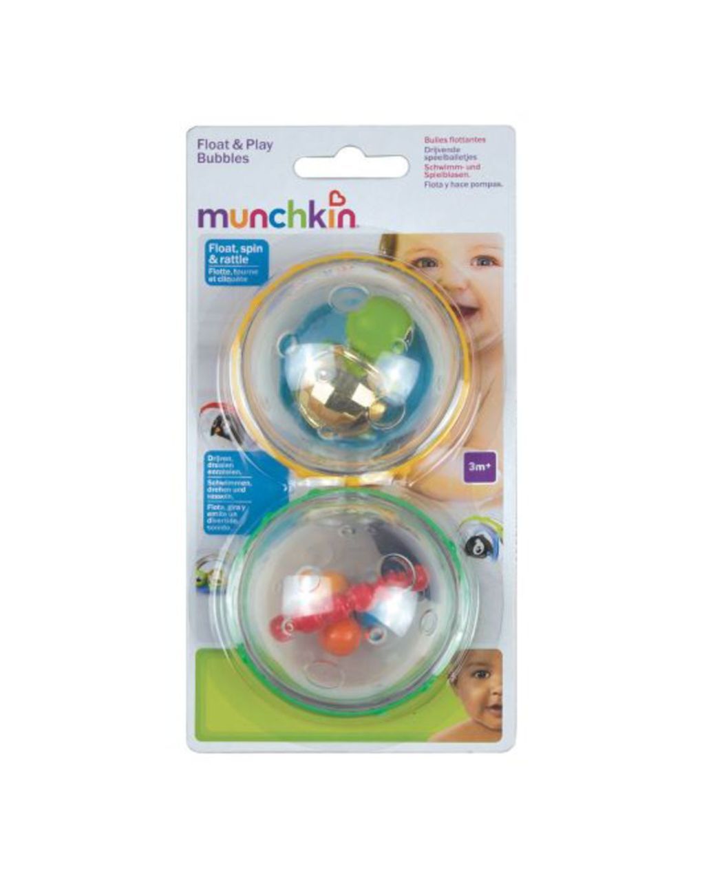 Munchkin 2 float and play bubbles (2 διαφορετικά σχέδια) - Munchkin