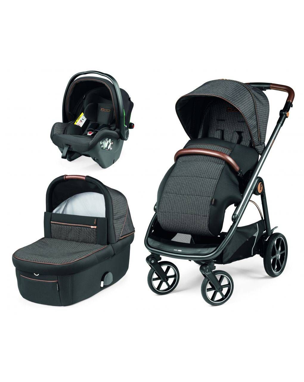 Peg perego σύστημα μεταφοράς veloce slk modular 3 σε 1 fiat 500 edition - Peg-Pérego