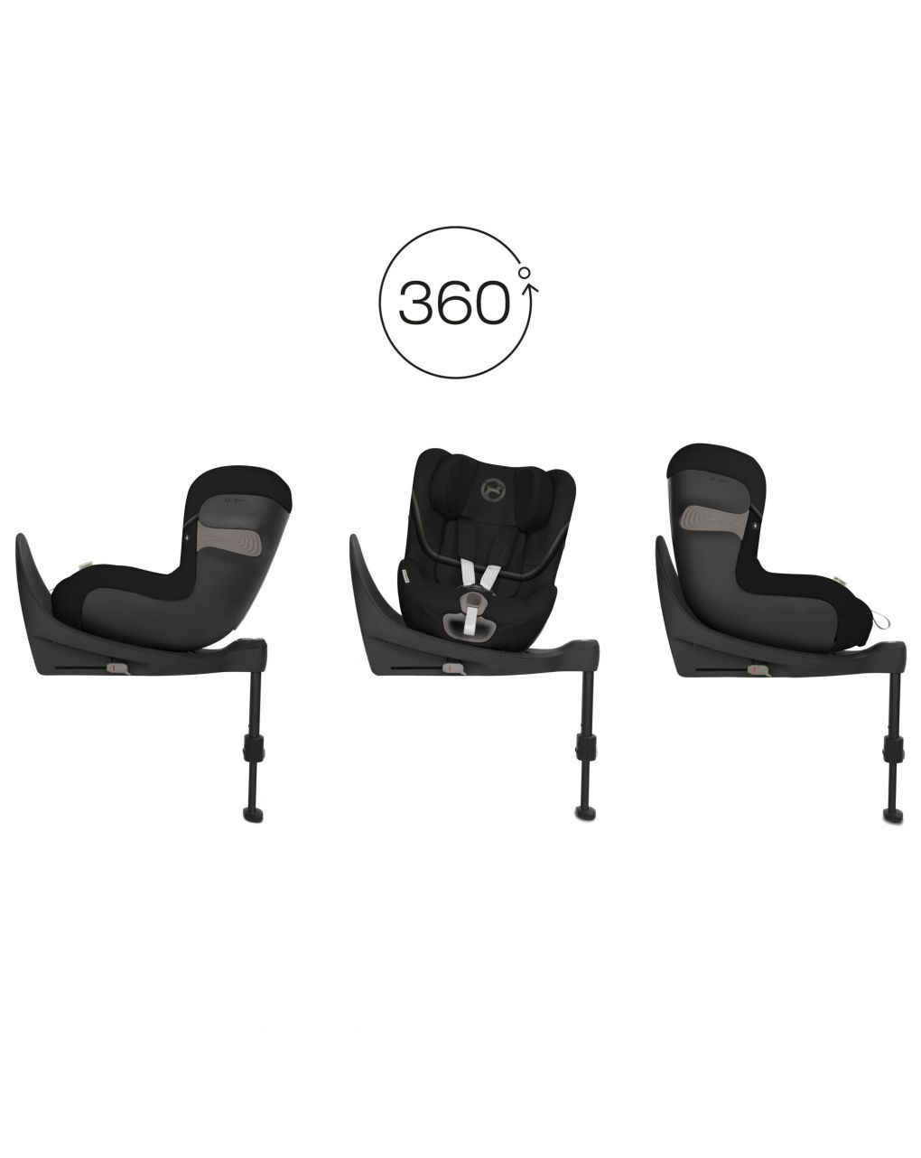 Cybex κάθισμα αυτοκινήτου sirona s2 i-size (61-105cm) moon black - Cybex