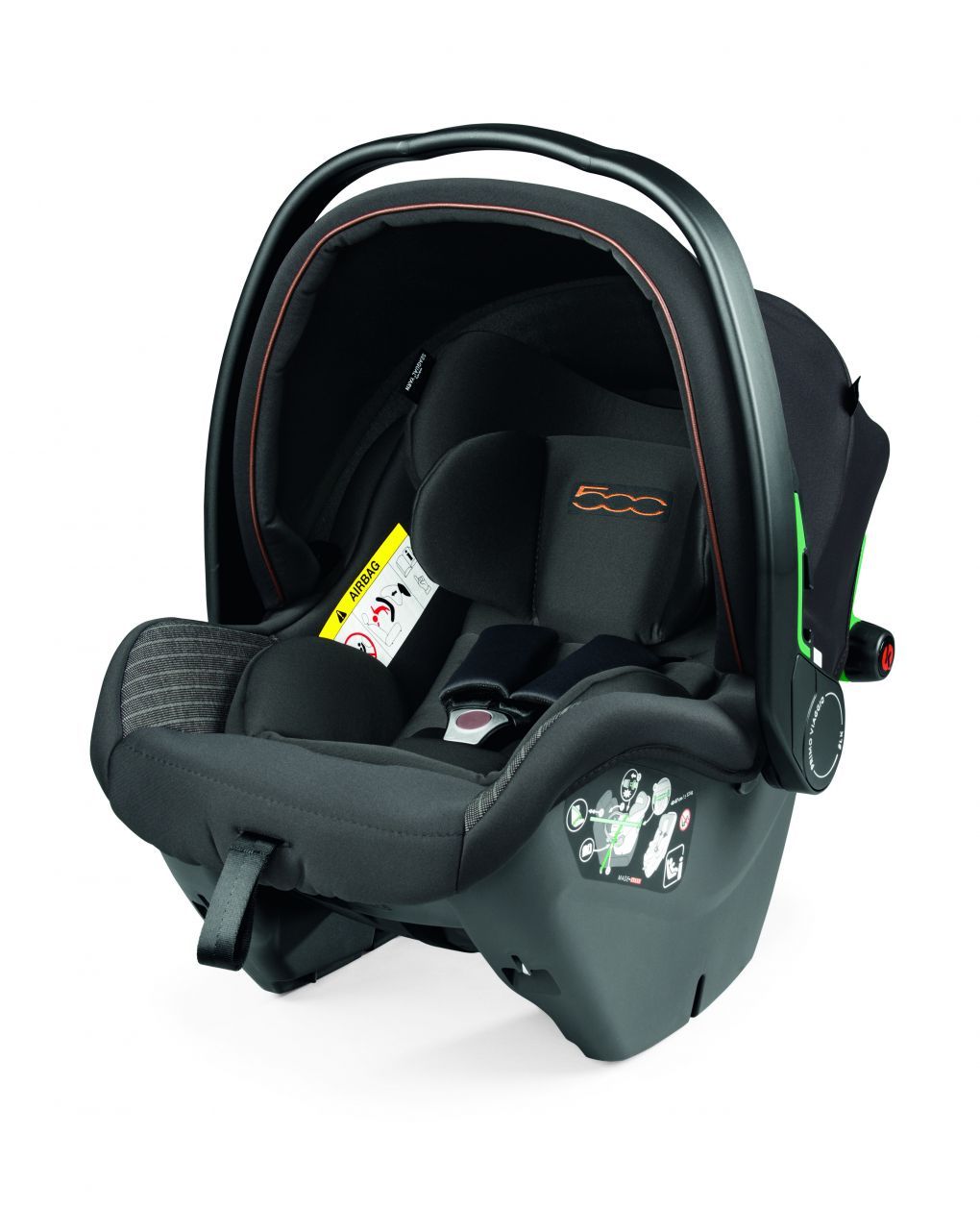 Peg perego σύστημα μεταφοράς veloce slk modular 3 σε 1 fiat 500 edition - Peg-Pérego
