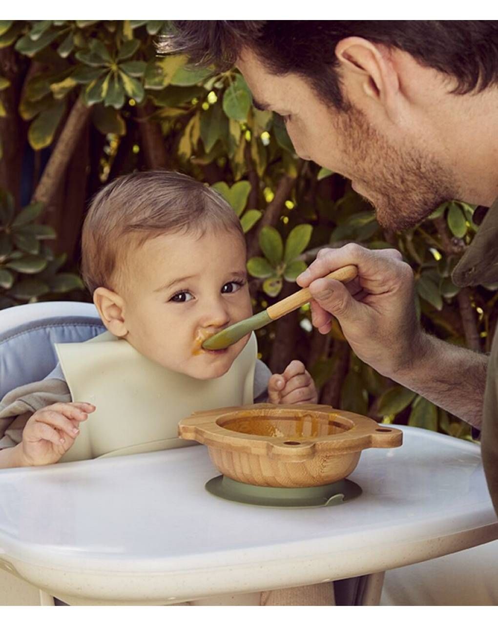 Miniland ξύλινο μπωλ wooden bowl frog ml89470 - Miniland