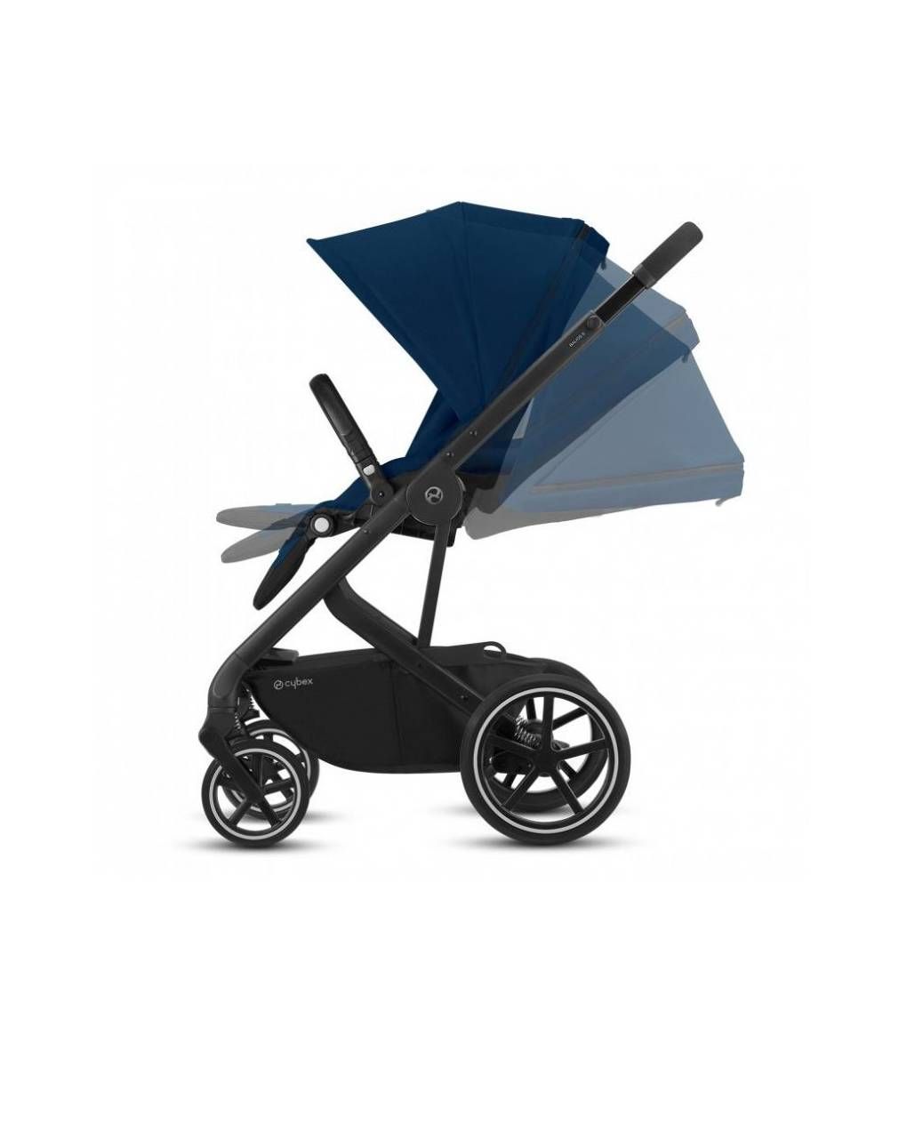 Cybex καρότσι περιπάτου balios s lux blk navy blue - Cybex