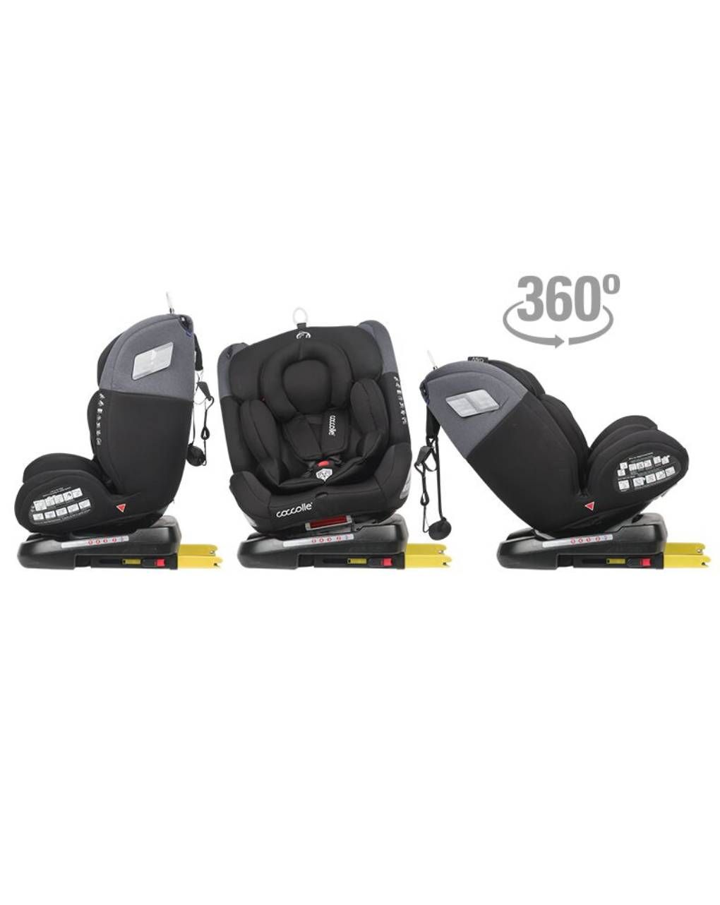 Coccolle κάθισμα αυτοκινήτου atira i-size isofix (40-150cm) diamond black - Coccolle