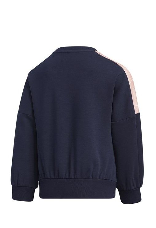 Adidas μπλούζα φούτερ μπλε gl1362 για κορίτσι - Adidas