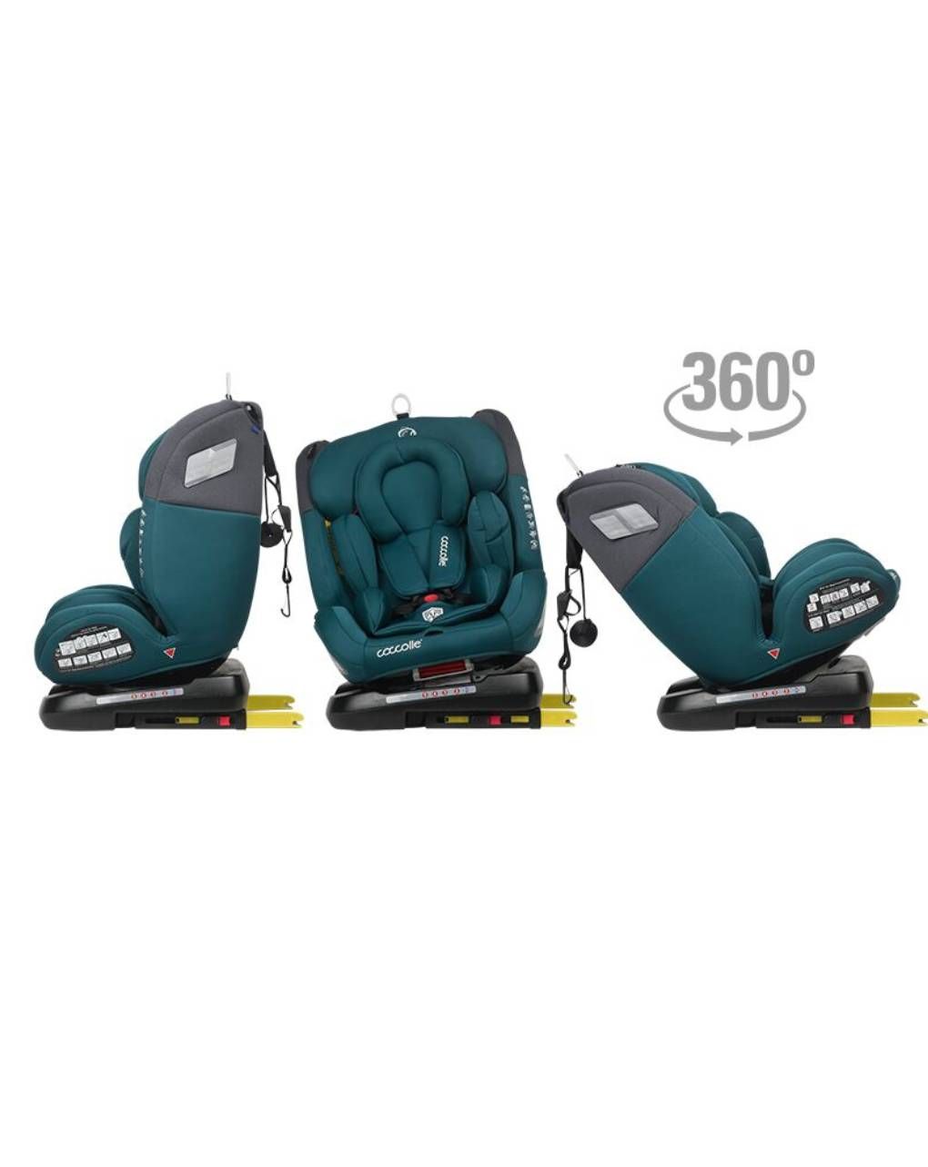 Coccolle κάθισμα αυτοκινήτου atira i-size isofix (40-150cm) hydra blue - Coccolle