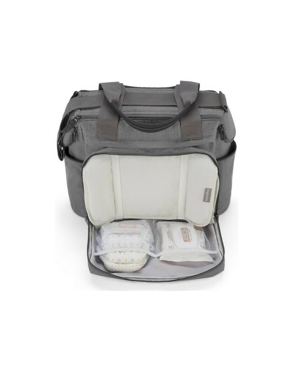 Inglesina τσάντα-αλλαξιέρα day bag electa chelsea grey - Inglesina