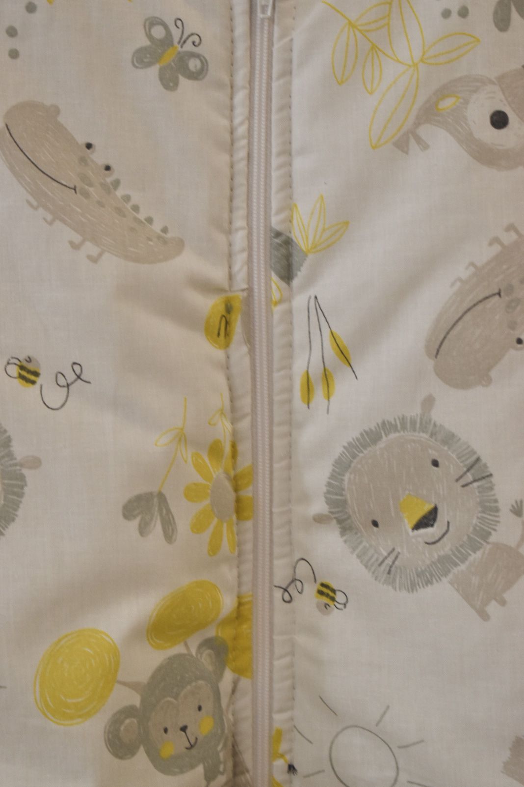 Baby home υπνόφορμα χειμερινή miffy λευκή με ζωάκια 2,5 tog για αγόρι - BABY OLIVER