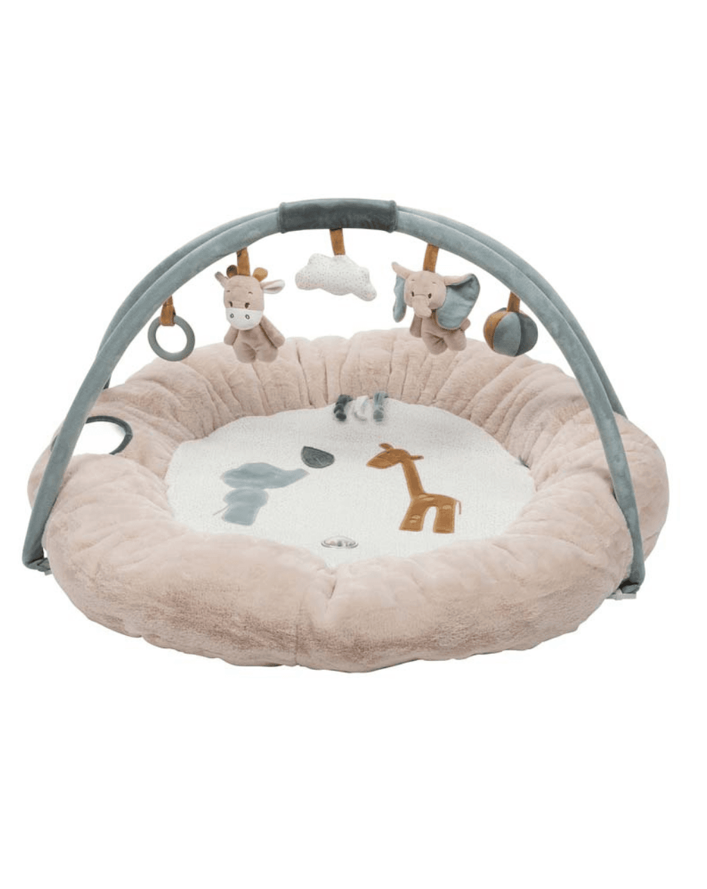 Nattou βρεφικό γυμναστήριο 20 δραστηριοτήτων 90x90εκ. 748230 - Nattou