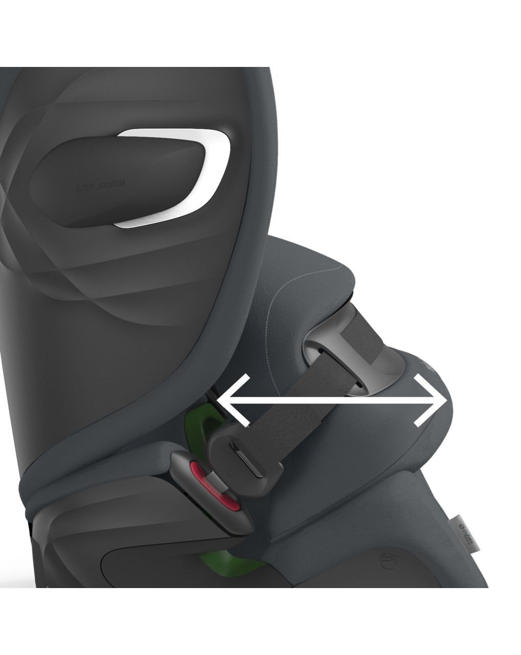 Cybex κάθισμα αυτοκινήτου pallas g i-size (76-150cm) monument grey - Cybex