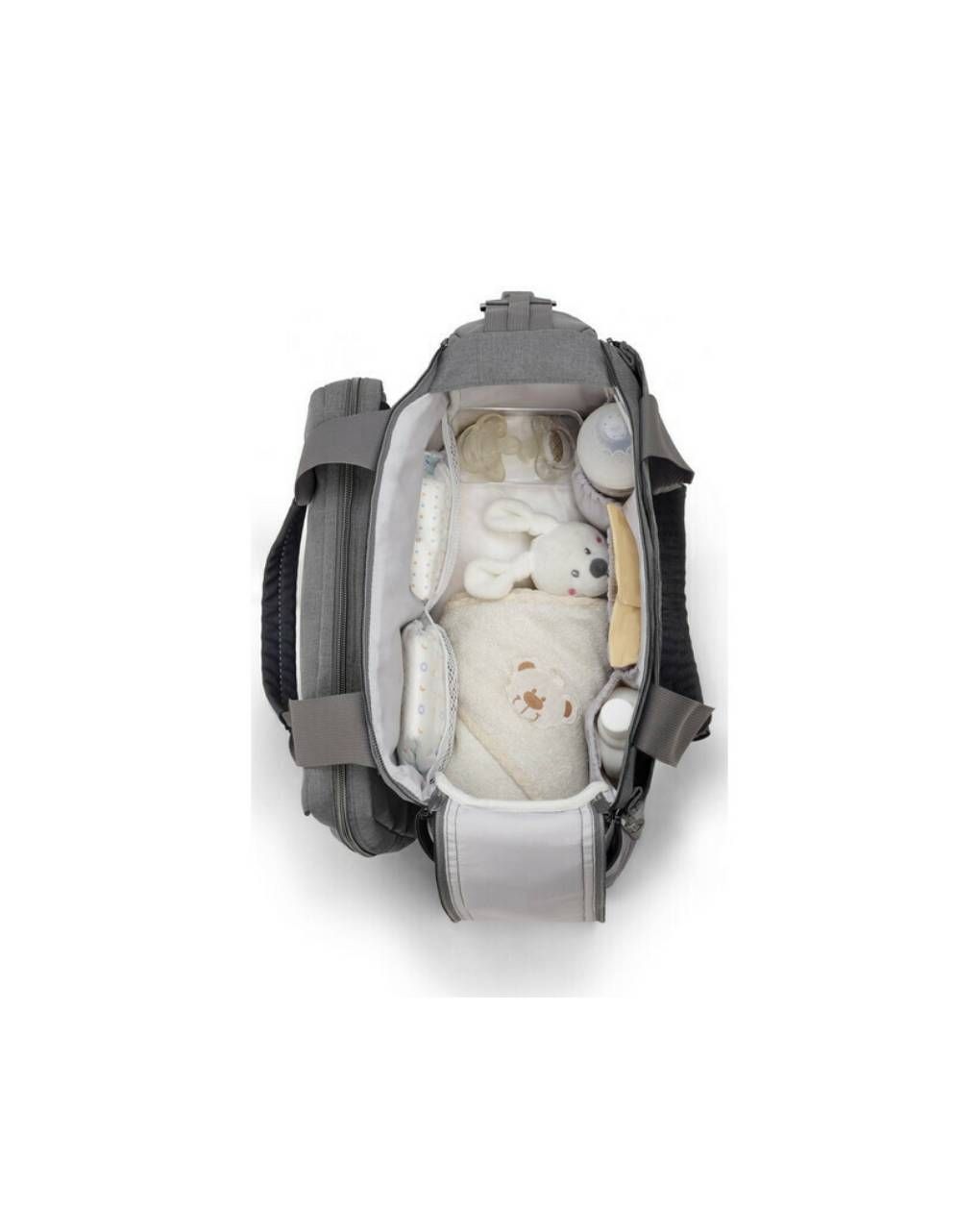 Inglesina τσάντα-αλλαξιέρα day bag electa greenwich silver - Inglesina