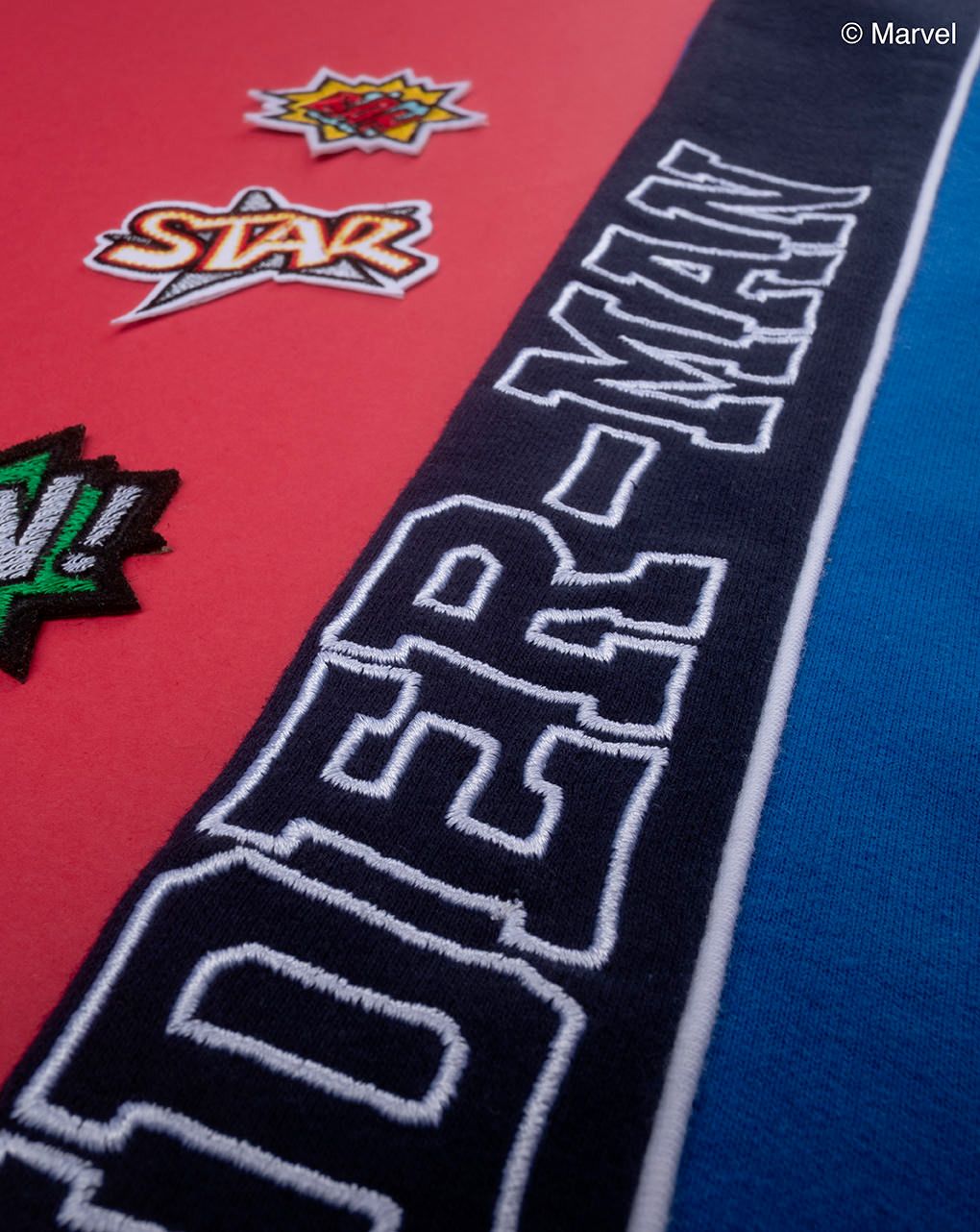 παιδικό παντελόνι φόρμας μπλε με το spiderman για αγόρι - Prénatal