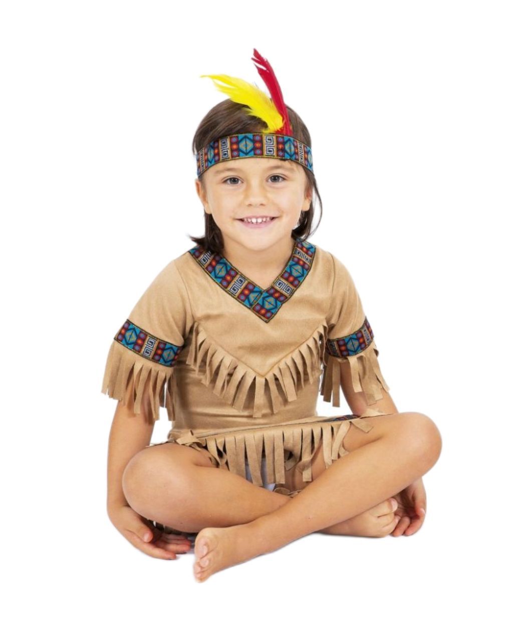 Fancy world αποκριάτικη στολή ινδιάνας 3 μεγέθη prg00213