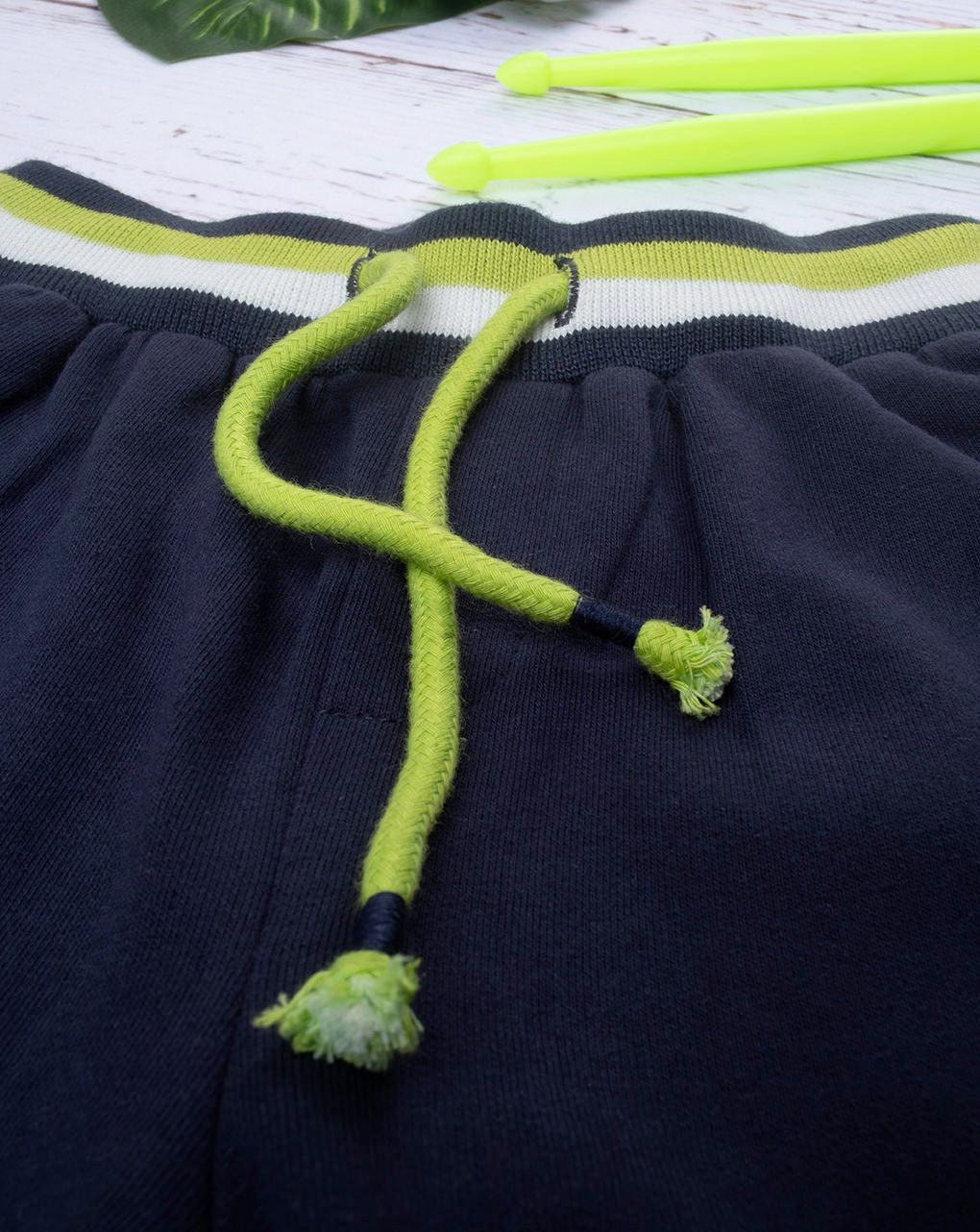 παιδικό παντελόνι φόρμας μπλε σκούρο mad boy για αγόρι - Prénatal