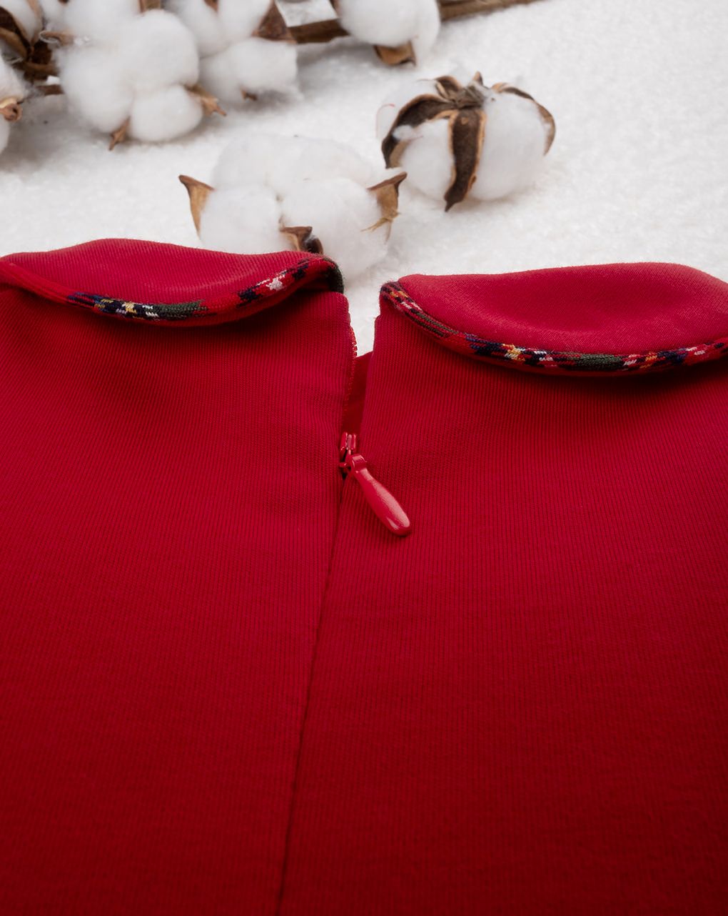 παιδικό φόρεμα κόκκινο καρό για κορίτσι - Prénatal