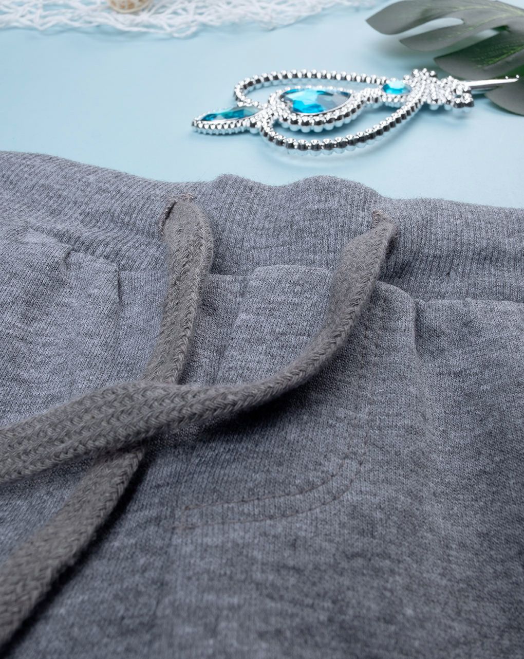 βρεφικό παντελόνι φόρμας γκρι για αγόρι - Prénatal