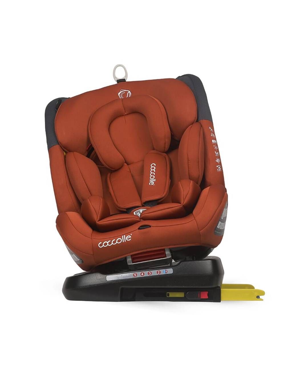 Coccolle κάθισμα αυτοκινήτου atira i-size isofix (40-150cm) cinnamon brown - Coccolle