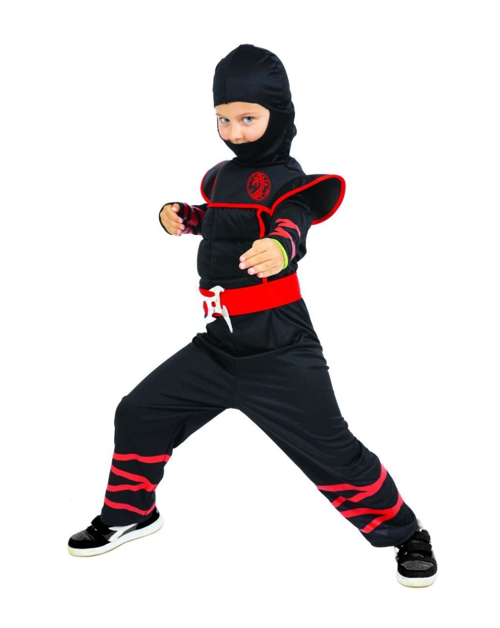 Fancy world παιδική αποκριάτικη στολή νίντζα 3 μεγέθη prg00211