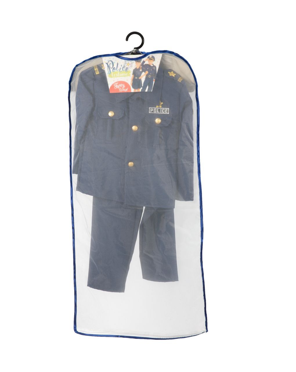 Fancy world αποκριάτικη στολή αστυνομικού 3 μεγέθη prg00208 - Fancy World