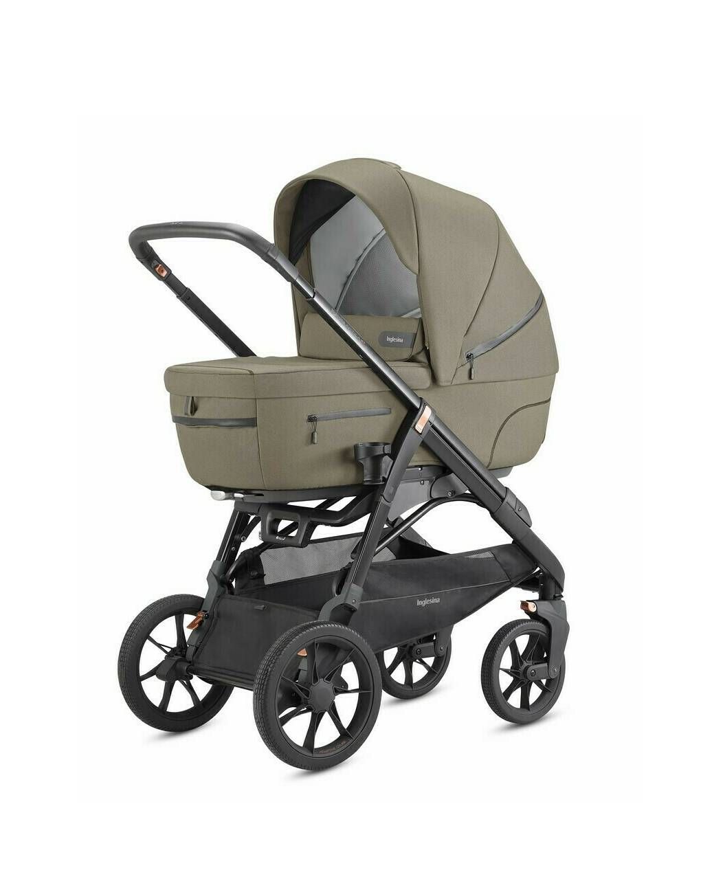 Inglesina σύστημα μεταφοράς aptica xt quattro system with cab car seat 3 in 1 tuareg beige - Inglesina