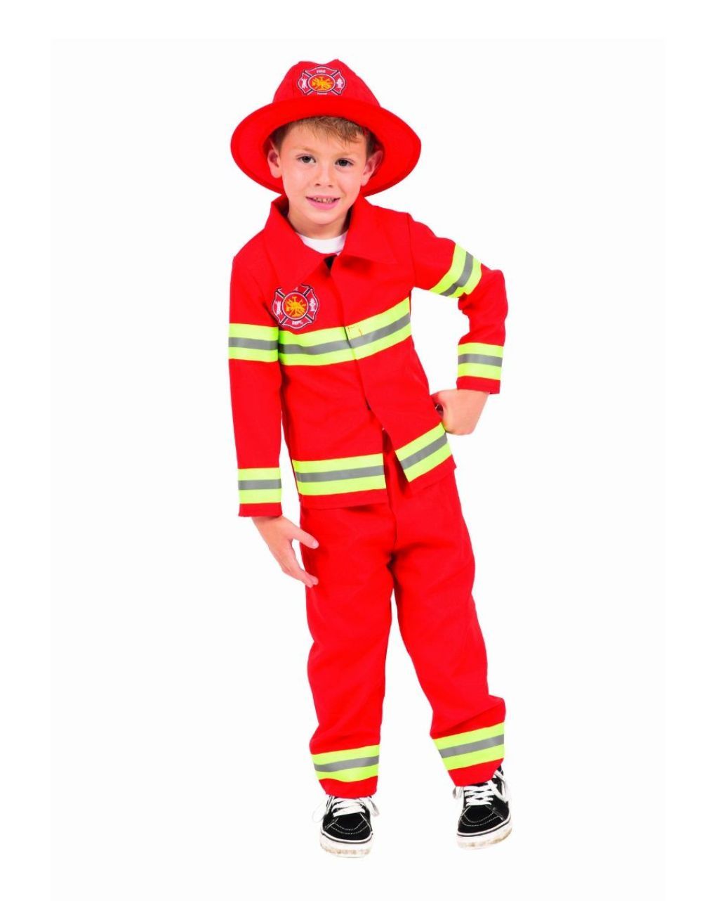 Fancy world αποκριάτικη στολή πυροσβέστη 3 μεγέθη prg00210 - Fancy World