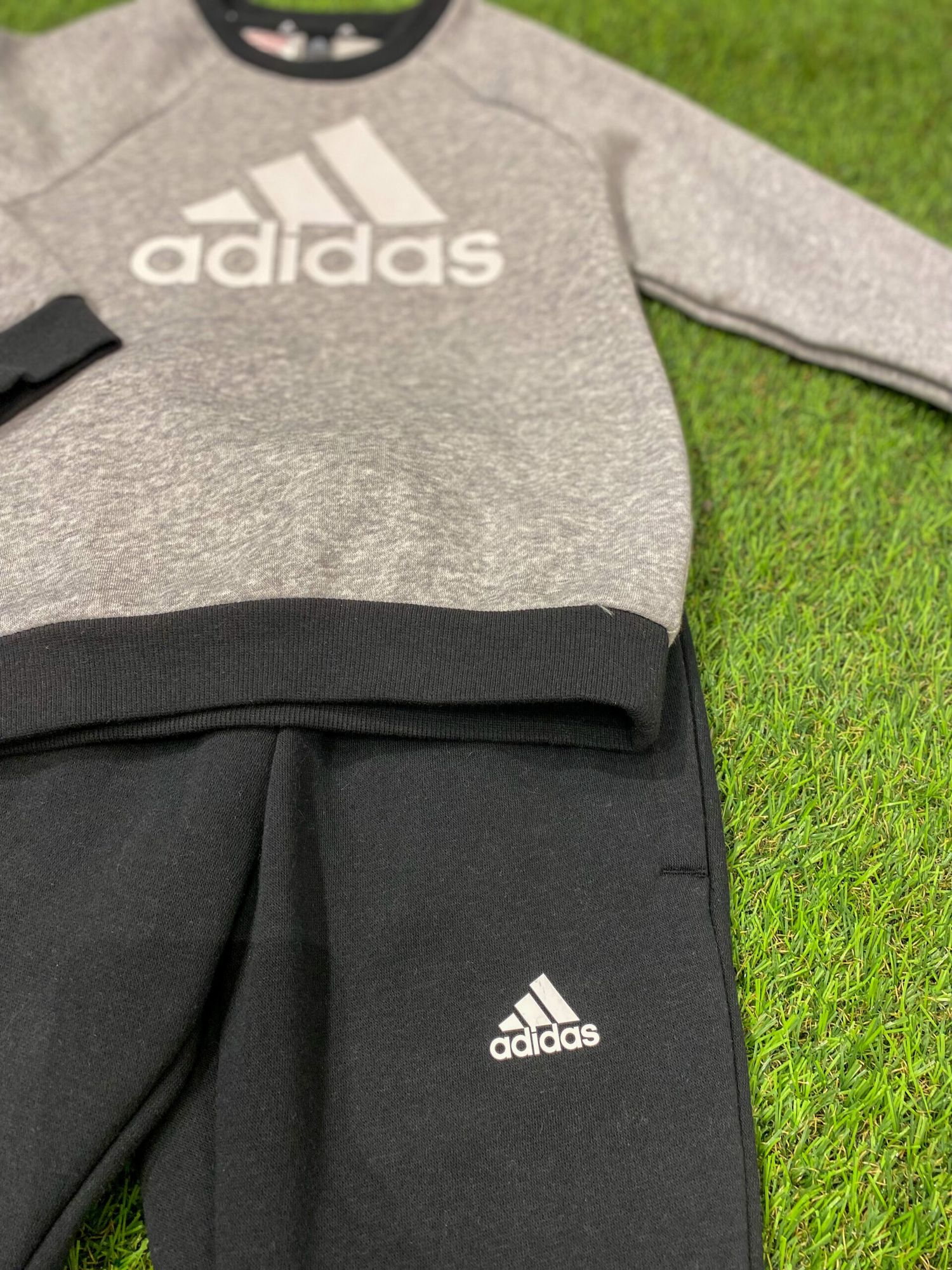 Adidas αθλητικό σετ φούτερ και φόρμα hm9392 για αγόρι - Adidas