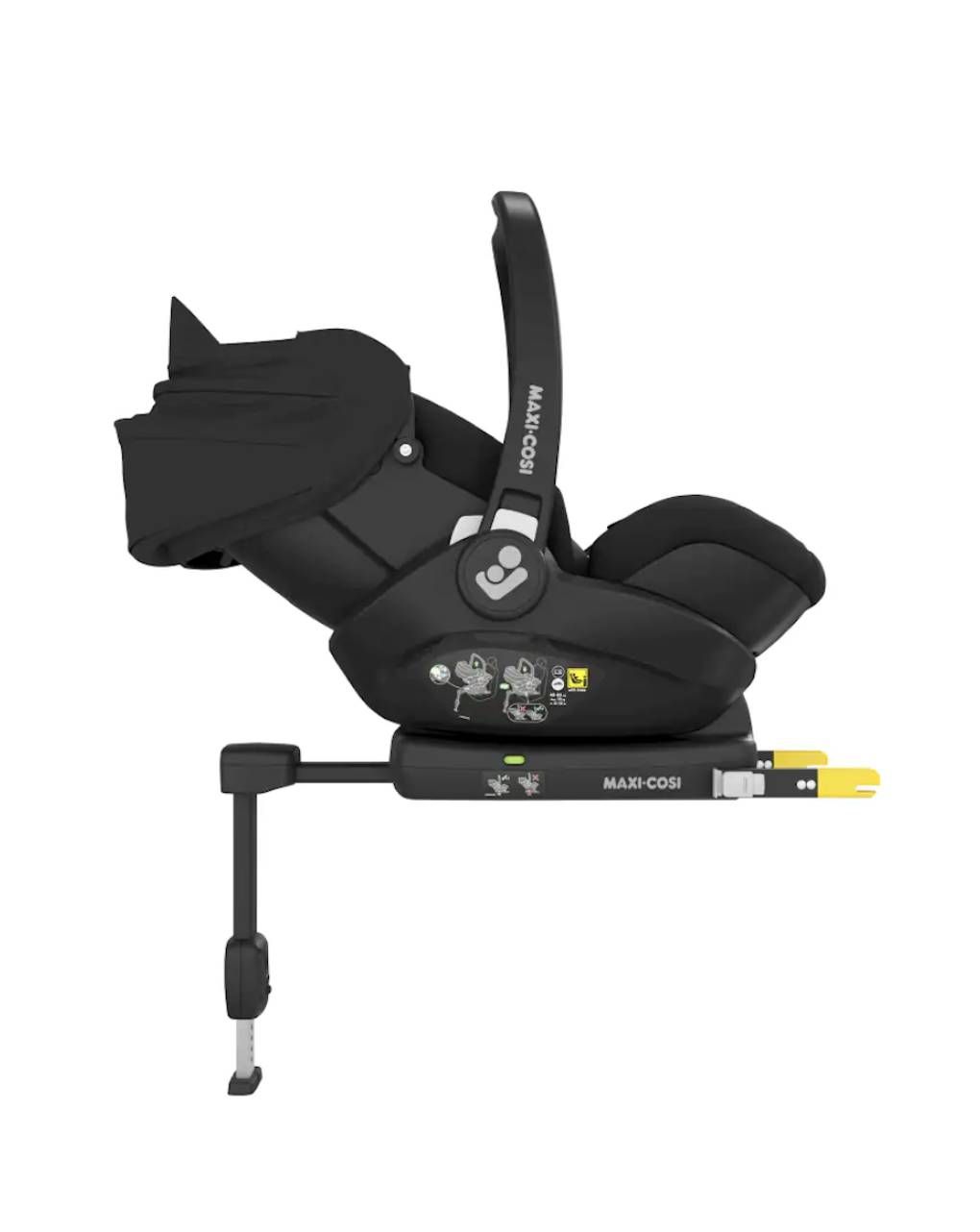 Maxi-cosi κάθισμα αυτοκινήτου marble i-size (40-85cm) με isofix essential black - Maxi-Cosi
