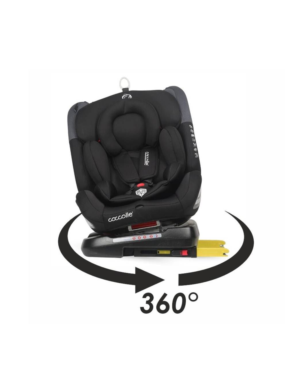 Coccolle κάθισμα αυτοκινήτου atira i-size isofix (40-150cm) diamond black - Coccolle