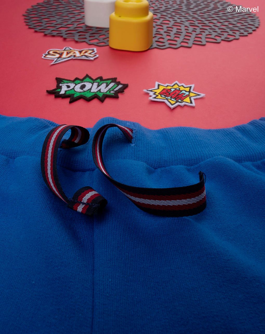 παιδικό παντελόνι φόρμας μπλε με το spiderman για αγόρι - Prénatal