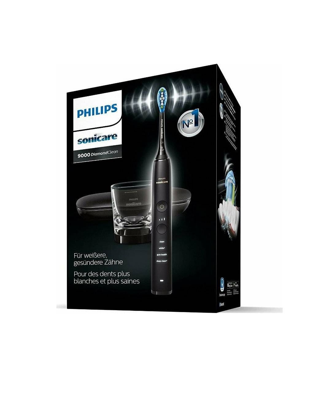 Philips sonicare diamondclean 9000 ηλεκτρική οδοντόβουρτσα με αισθητήρα πίεσης black edition - SONIC