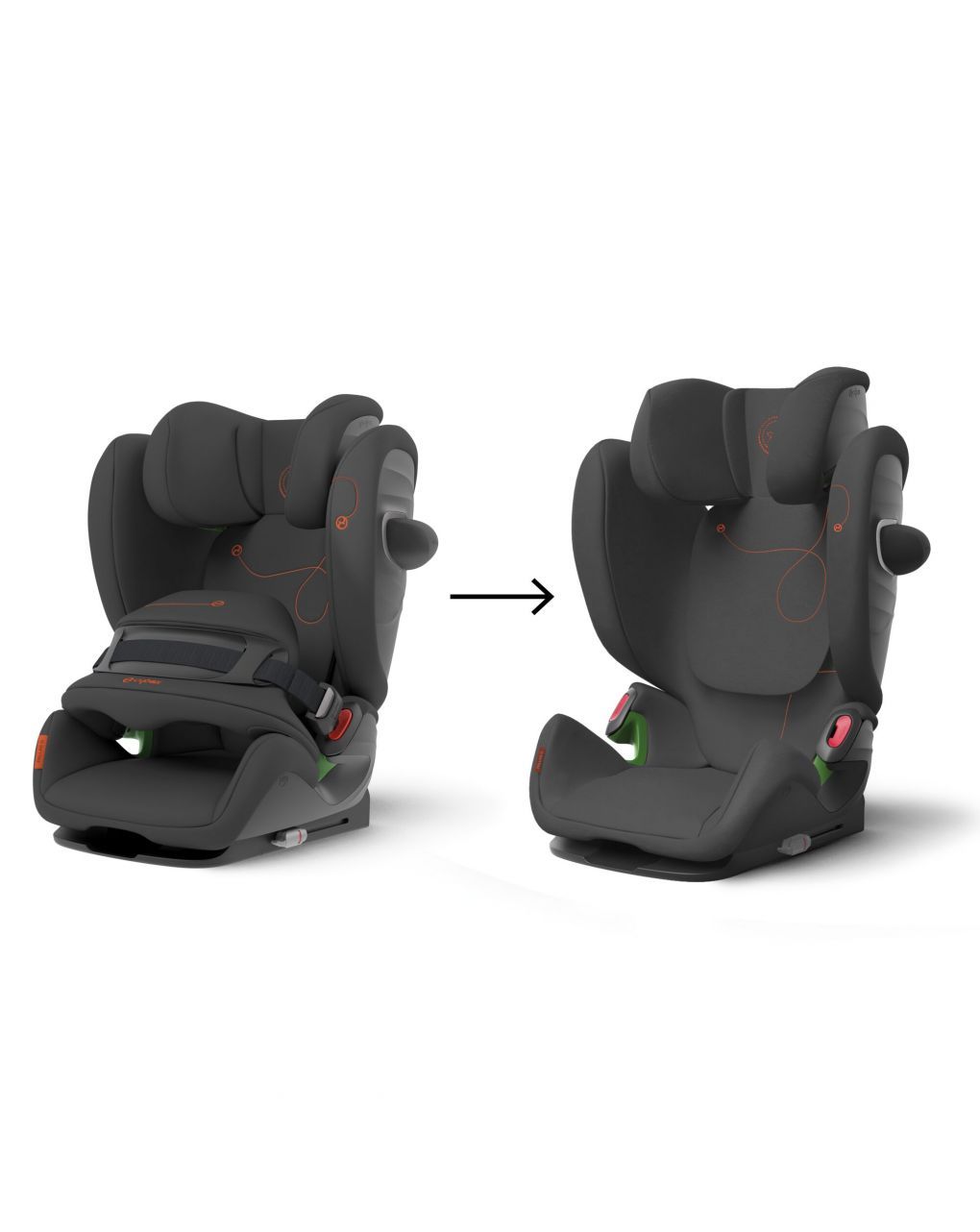 Cybex κάθισμα αυτοκινήτου pallas g i-size (76-150cm) lava grey - Cybex
