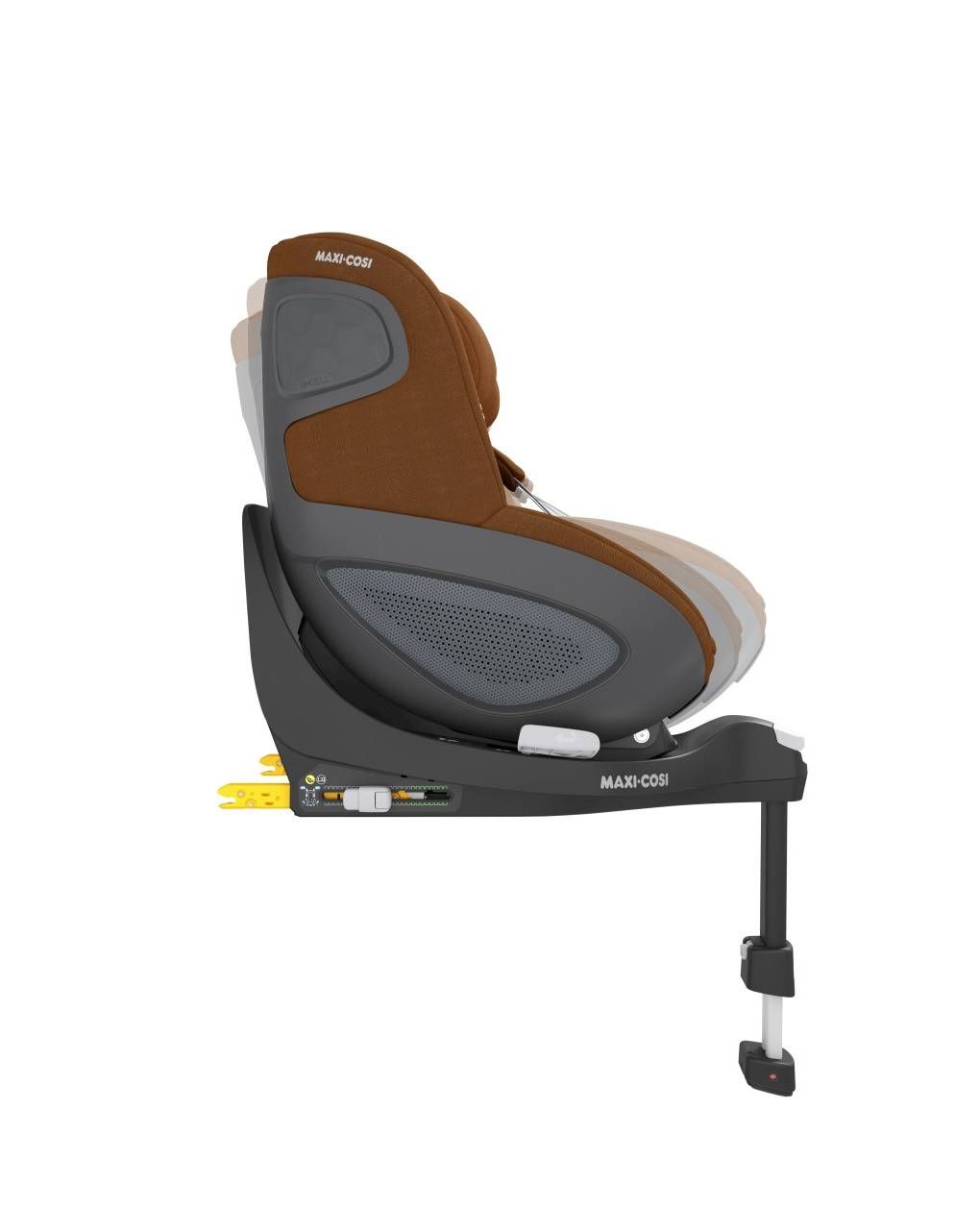 Maxi-cosi κάθισμα αυτοκινήτου pearl 360 i-size (61-105cm) authentic cognac - Maxi-Cosi
