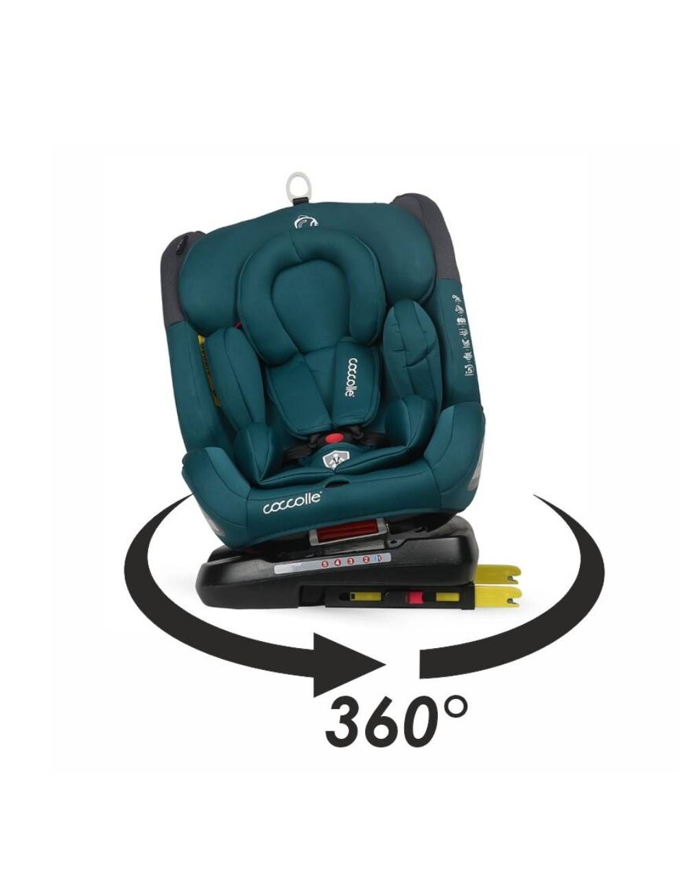 Coccolle κάθισμα αυτοκινήτου atira i-size isofix (40-150cm) hydra blue - Coccolle