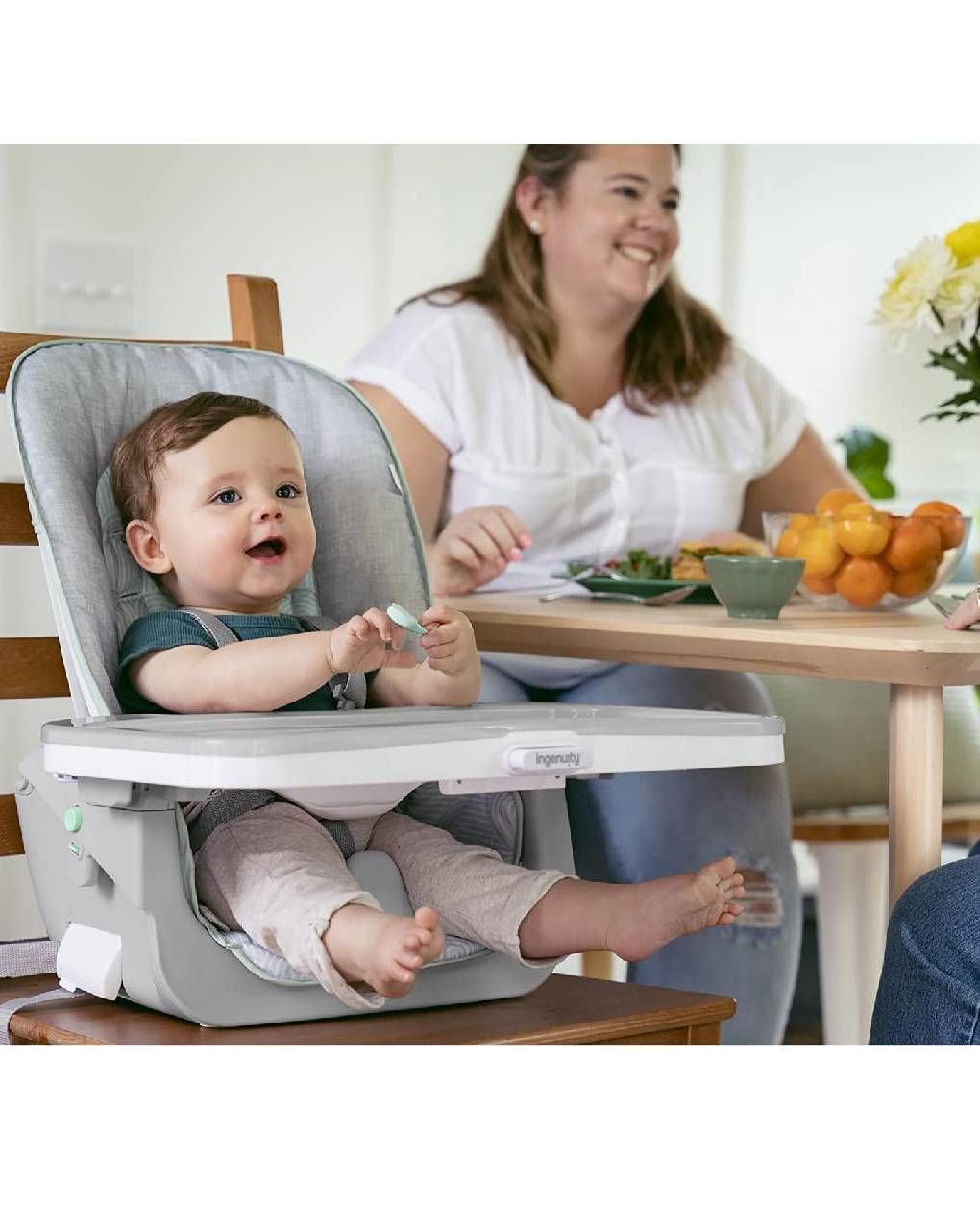 Ingenuity καρεκλάκι φαγητού beanstalk baby to big kid 6-in-1 - Ingenuity