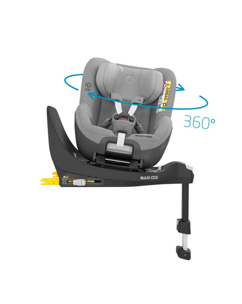 Maxi-cosi κάθισμα αυτοκινήτου pearl 360 i-size (61-105cm) authenti grey - Maxi-Cosi