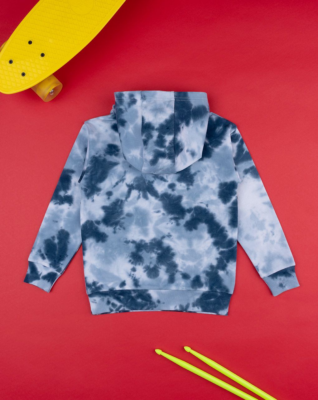 παιδική μπλούζα φούτερ μπλε skater για αγόρι - Prénatal