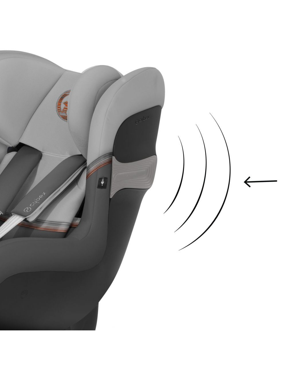 Cybex κάθισμα αυτοκινήτου sirona s2 i-size (61-105cm) lava grey - Cybex