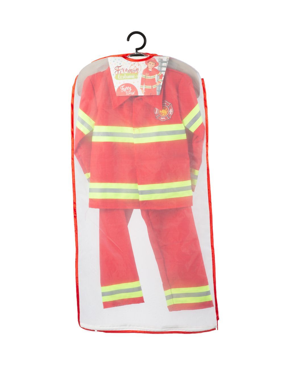 Fancy world αποκριάτικη στολή πυροσβέστη 3 μεγέθη prg00210 - Fancy World