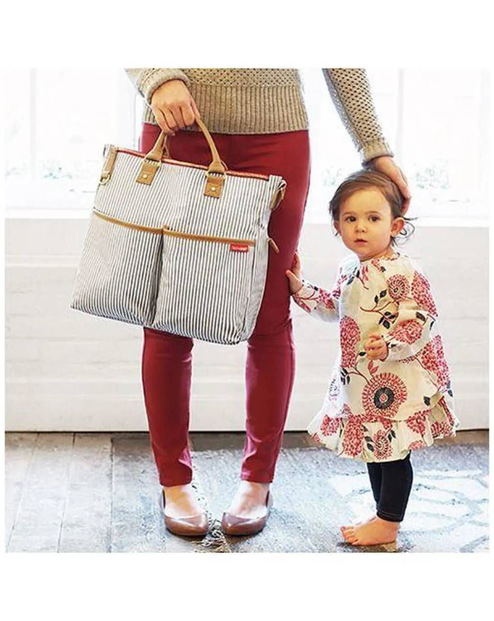 Skip hop duo special edition - french stripe τσάντα - αλλαξιέρα - SKIP HOP