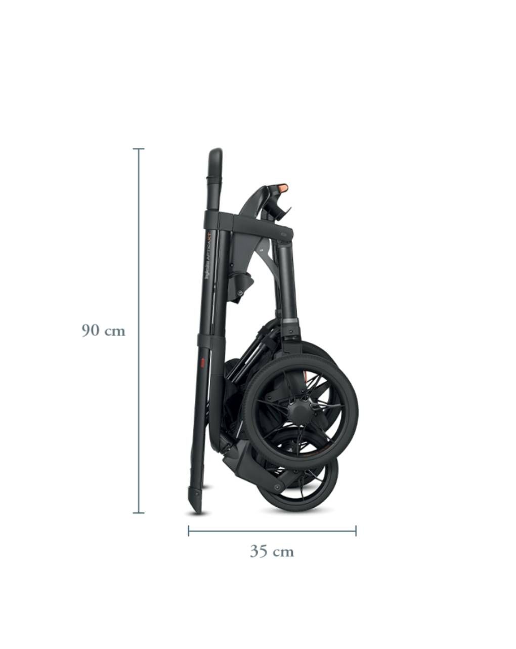 Inglesina aptica xt καρότσι περιπάτου polar blue /black chassis - Inglesina