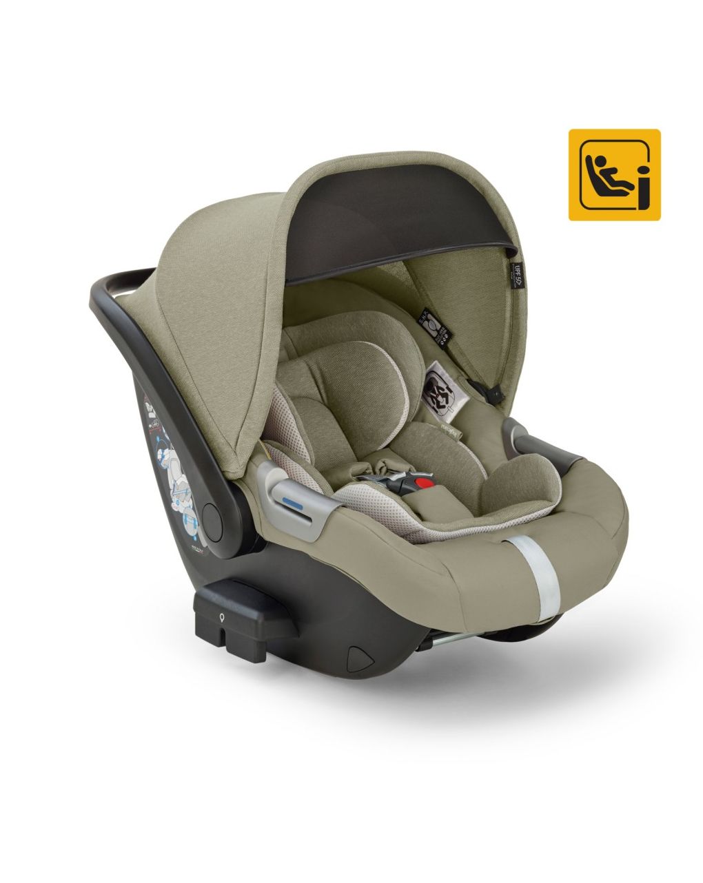 Inglesina κάθισμα αυτοκινήτου darwin infant i-size (40-75cm) electa nolita beige - Inglesina