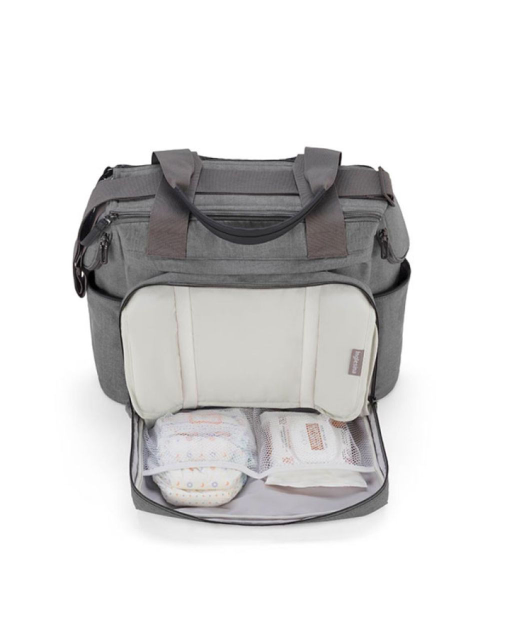 Inglesina τσάντα αλλαξιέρα dual bag για aptica silk grey - Inglesina